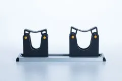 Toolflexhalter 15-20mm schwarz mit Schiene 20cm