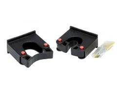 Werkzeughalterung für Rohrdurchmesser 20-30mm Farbe schwarz inkl. Dübel und Schrauben
